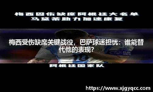 梅西受伤缺席关键战役，巴萨球迷担忧：谁能替代他的表现？
